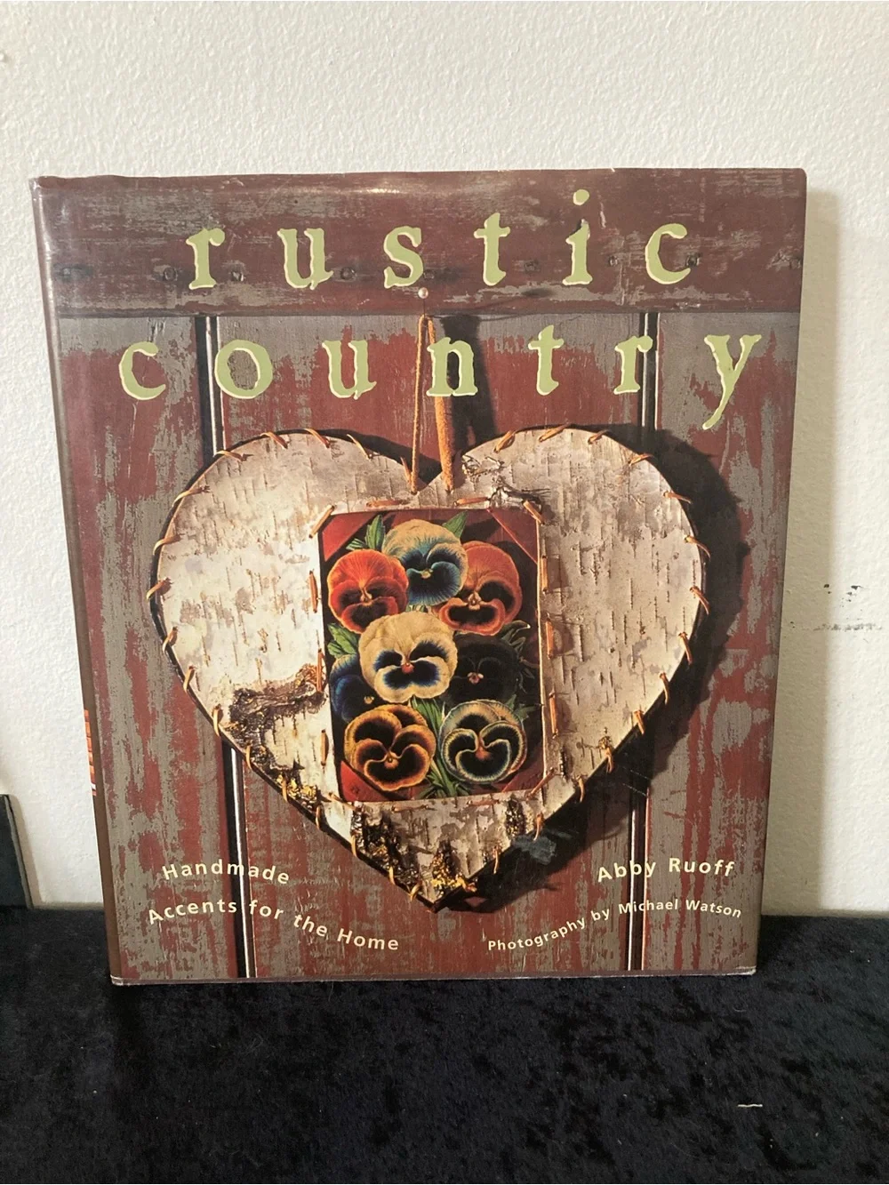 Rustic Country Coffee Table Craft Book Handmade Accents for the Home